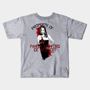 Property of Pamela Swynford de Beaufort Kids T-Shirt